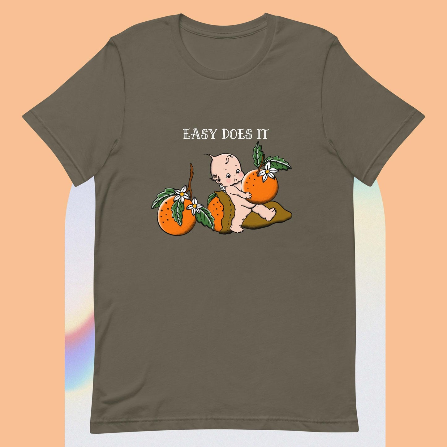 Kewpie easy does it Unisex t-shirt