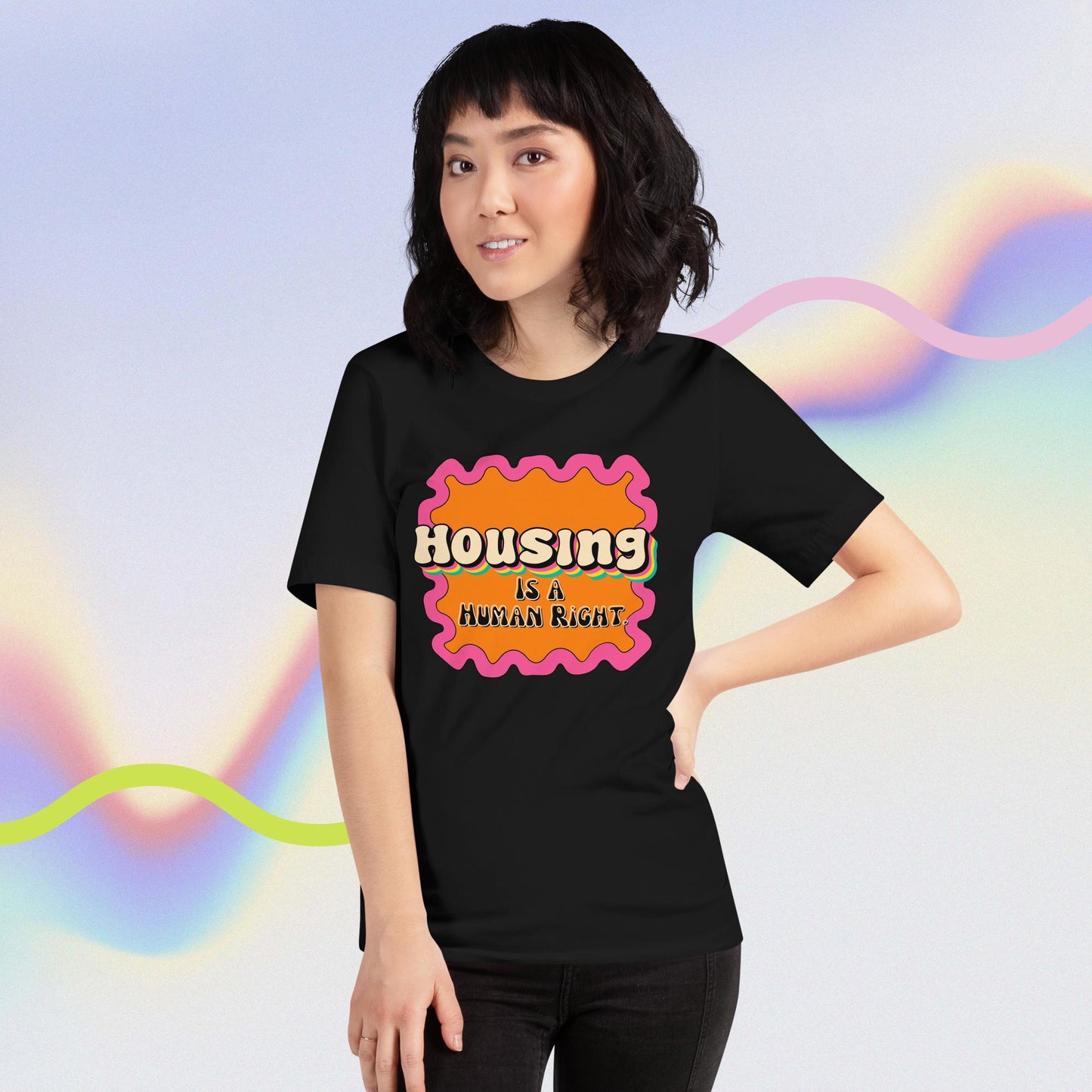 Unisex Housing is a Human Right Tee