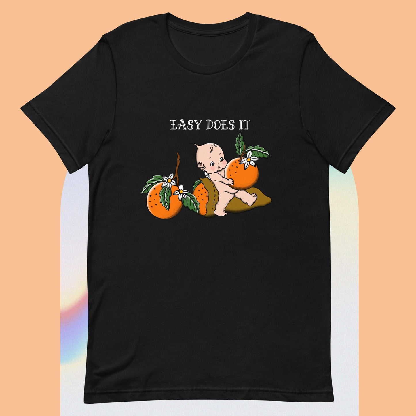 Kewpie easy does it Unisex t-shirt