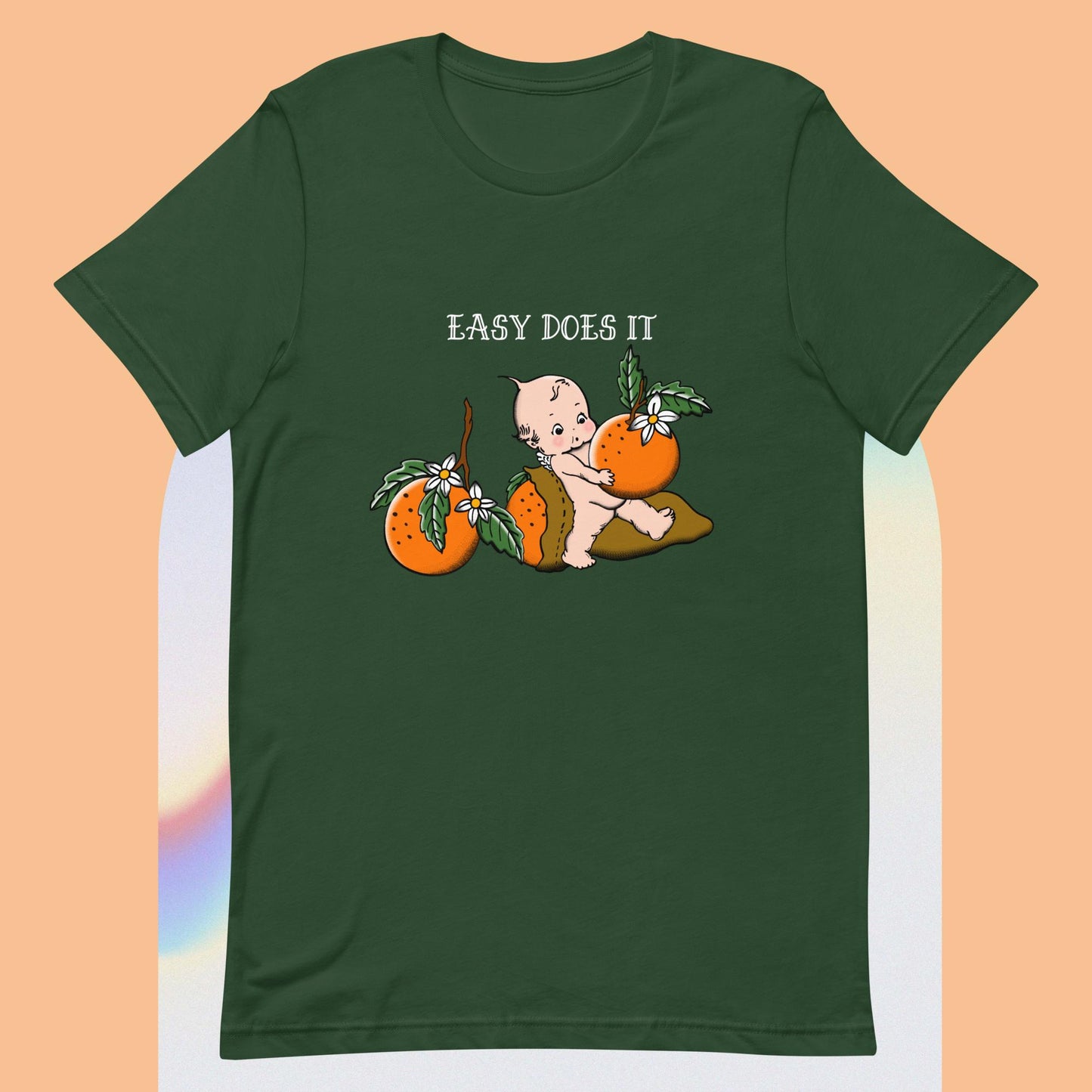 Kewpie easy does it Unisex t-shirt