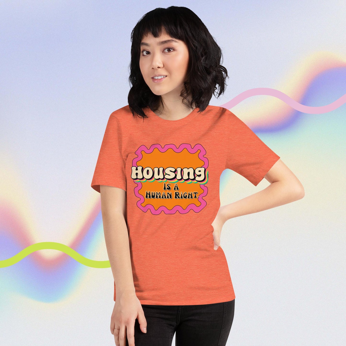 Unisex Housing is a Human Right Tee