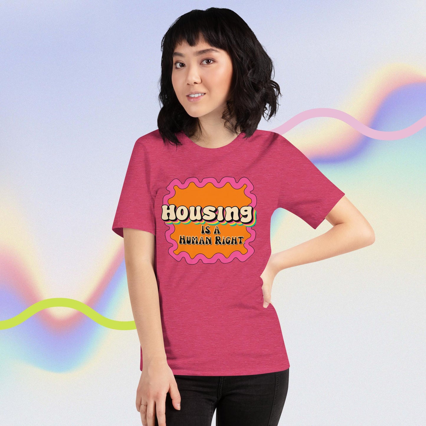 Unisex Housing is a Human Right Tee