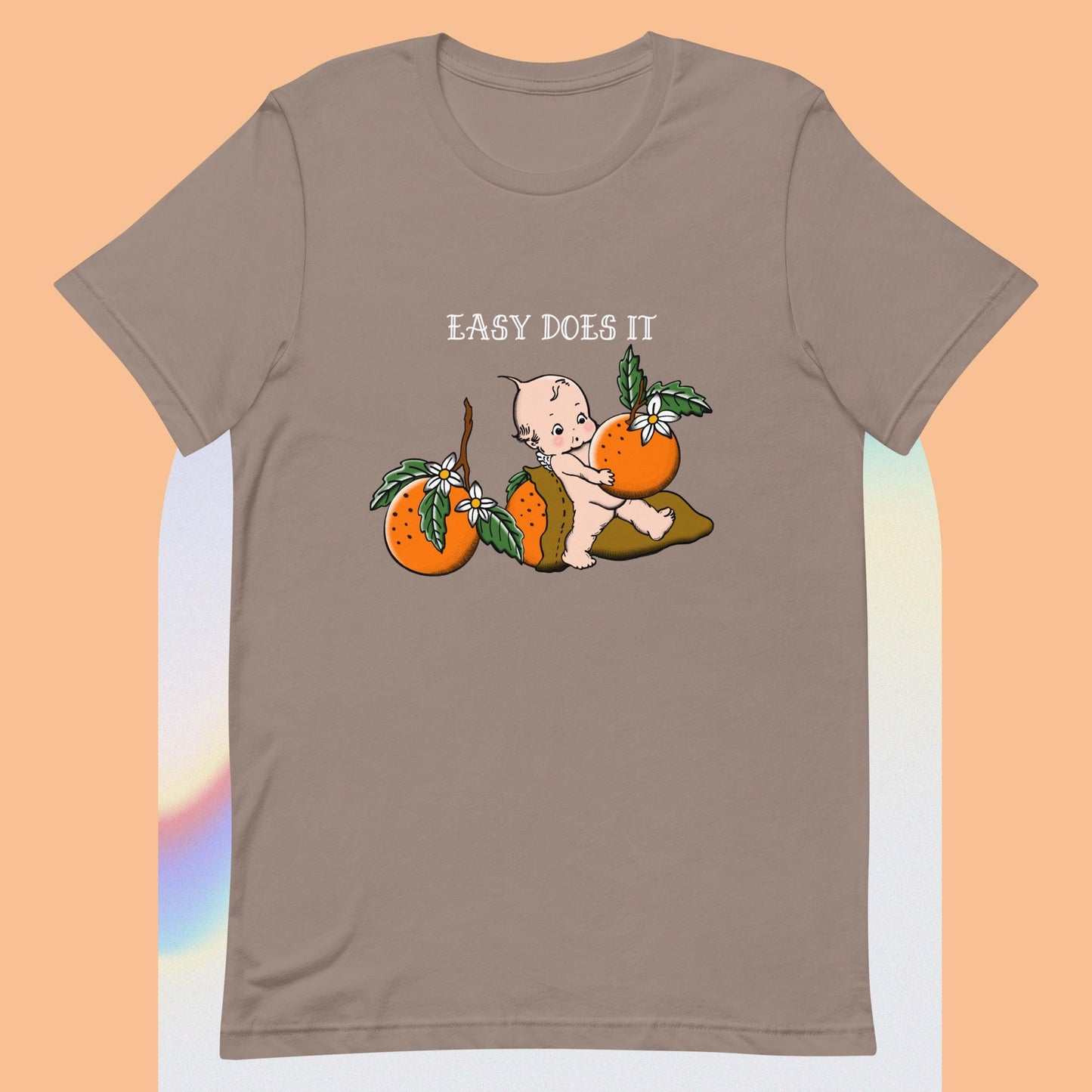 Kewpie easy does it Unisex t-shirt