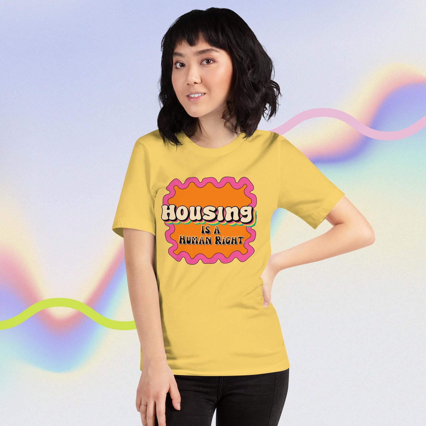 Unisex Housing is a Human Right Tee